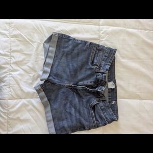 Women's Blue Denim Shorts